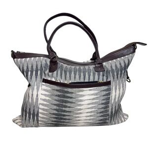 Noonday Boho Western Westward Fair-Trade Tote Bag